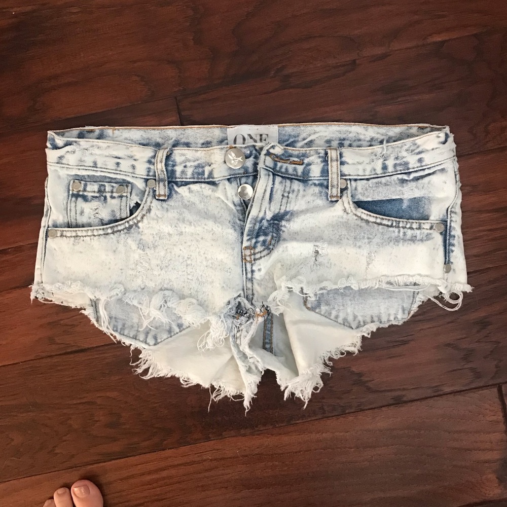 One Teaspoon Washed Denim Bonita’s